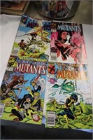 Marvel The New Mutants 59-62  1987-1988