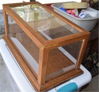 Plexiglass and Wood Display Case
