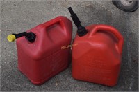 (2) 5 Gallon Gas Cans