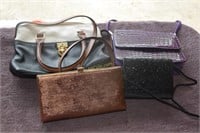 4 Purses- Calvin Klein and Others