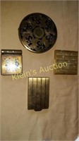 vintage compacts yardley enamel &tussy ++ lot of 4