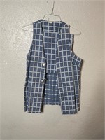 Vintage 1970’s Plaid Vest and Skirt Set