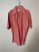 Vintage Le Chevron Gingham Shirt