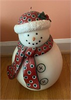 BIG Snowman Candle- Approx 12" tall