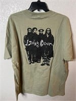 Vintage Living Colour Band Concert Shirt