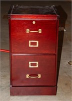 Wooden File Cabinet
 28"x16.5"x16"