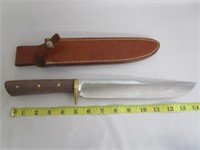 Custom Camp Knife W/Custom Sheath