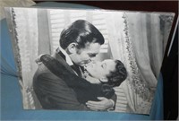Large Gone with the Wind Movie Photo Still Poster