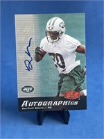 Autographed DonTrell Moore NFL Trading Card