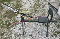 "Do-All" Clay Pigeon thrower on stand (nice)