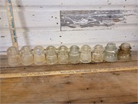 Second batch of glass insulators