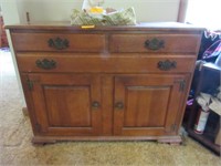 Small Sideboard Chest & Contents