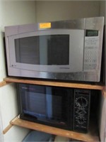 2 Assorted Microwave Ovens