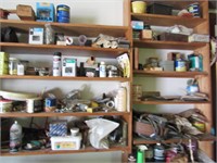 Remaining Contents of Shop - Tools, Hardware, Etc.