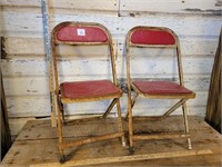 Two more children's folding chairs