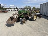 John Deere M Tractor with Loader