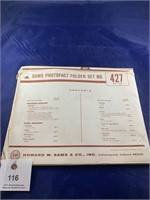 Vintage Sams Photofact Folder No 427