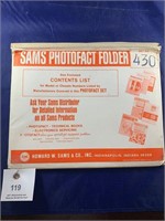 Vintage Sams Photofact Folder No 430