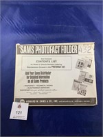 Vintage Sams Photofact Folder No 432