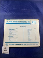 Vintage Sams Photofact Folder No 411
