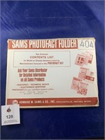 Vintage Sams Photofact Folder No 404