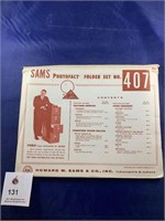 Vintage Sams Photofact Folder No 407