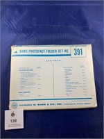 Vintage Sams Photofact Folder No 391