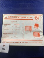 Vintage Sams Photofact Folder No 954 TVs
