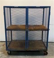 Rolling Metal Wire Propane Cage