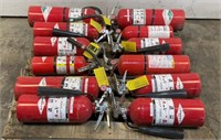 (12) Amerex Assorted Fire Extinguishers