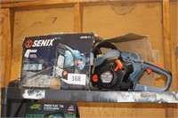 senix gas chain saw - not tested