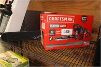 craftsman 16” chain saw - not tested