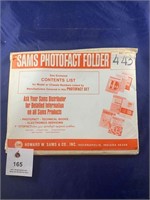 Vintage Sams Photofact Folder No 443