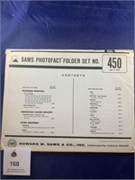Vintage Sams Photofact Folder No 450