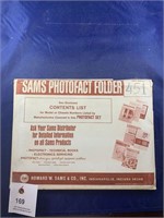 Vintage Sams Photofact Folder No 451