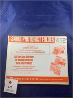 Vintage Sams Photofact Folder No 452