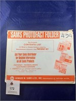 Vintage Sams Photofact Folder No 454