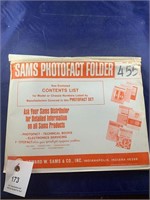 Vintage Sams Photofact Folder No 455