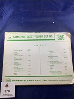 Vintage Sams Photofact Folder No 356
