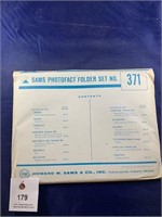 Vintage Sams Photofact Folder No 371