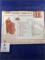 Vintage Sams Photofact Folder No 377