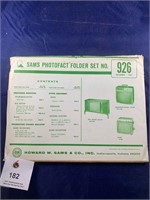 Vintage Sams Photofact Folder No 962 TVs