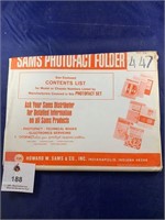 Vintage Sams Photofact Folder No 447