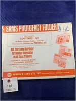 Vintage Sams Photofact Folder No 446