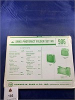 Vintage Sams Photofact Folder No 906 TVs