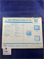 Vintage Sams Photofact Folder No 901 TVs