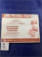 Vintage Sams Photofact Folder No 417