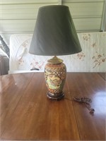 Oriental Theme Lamp with Shade