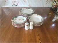 Collection of Magnolia Dishes 26 Pieces Tienshan