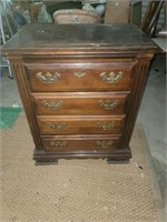 Four Drawer Vintage Hall Table